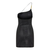 Lumière lurex mini dress