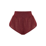 Lumière Lurex crystal shorts
