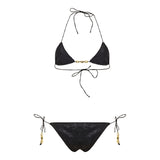 Glazed lumière two piece bikini