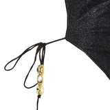 Glazed lumière bandana maillot