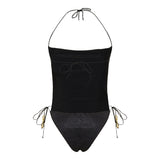 Glazed lumière bandana maillot