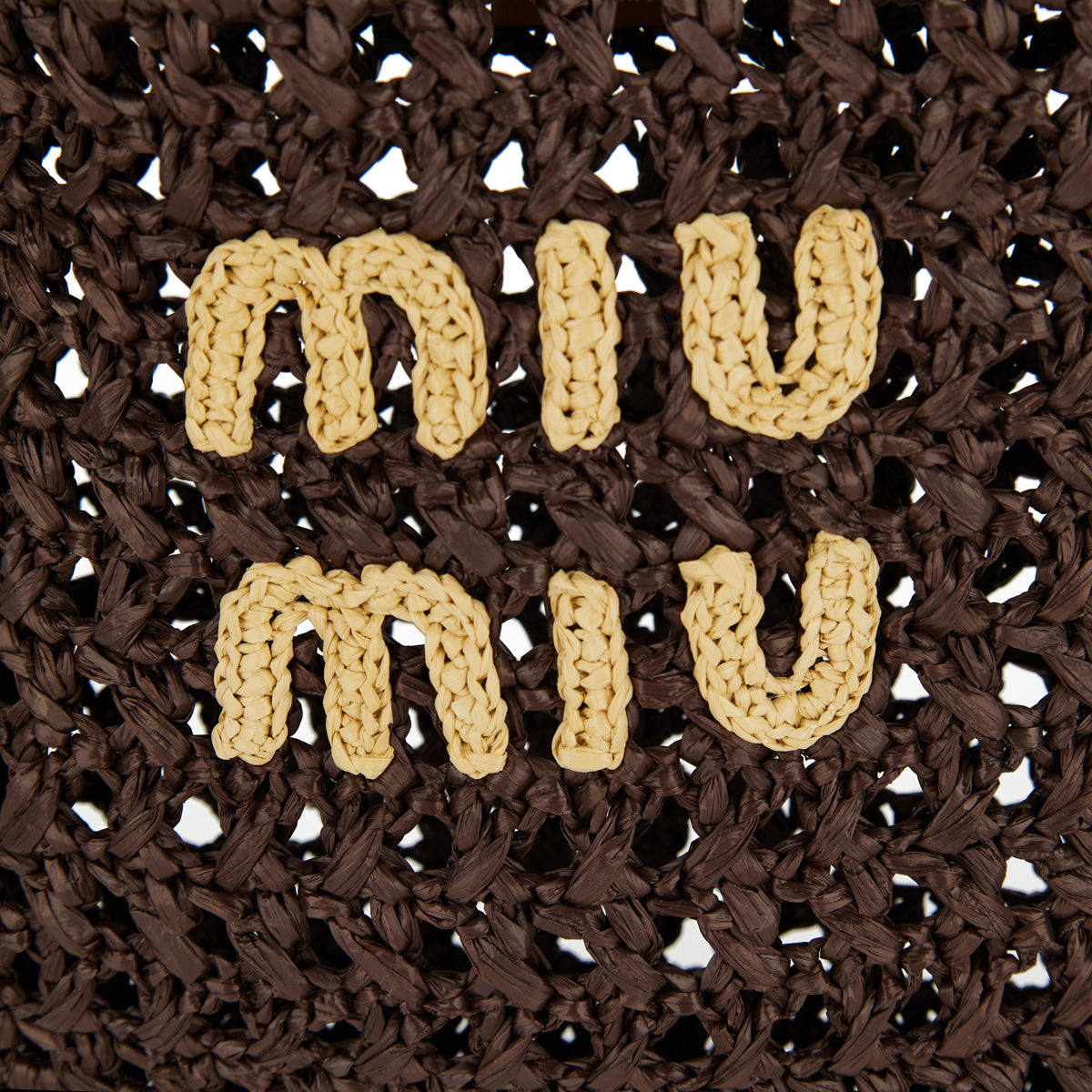 Miu Miu Drawstring woven mini bag – Luisa World