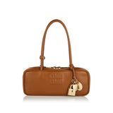 Beau small leather top handle bag