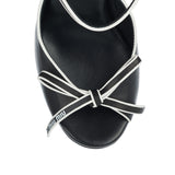 Leather platform sandals