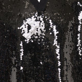 Sleeveless polo with sequins