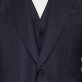 Single-breasted wool suit