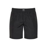 mid-length swim trunks with tag