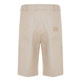Linen bermuda shorts