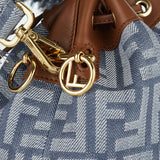 Mon Trésor denim mini bucket bag