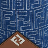 FF jacquard zip-up small tote bag