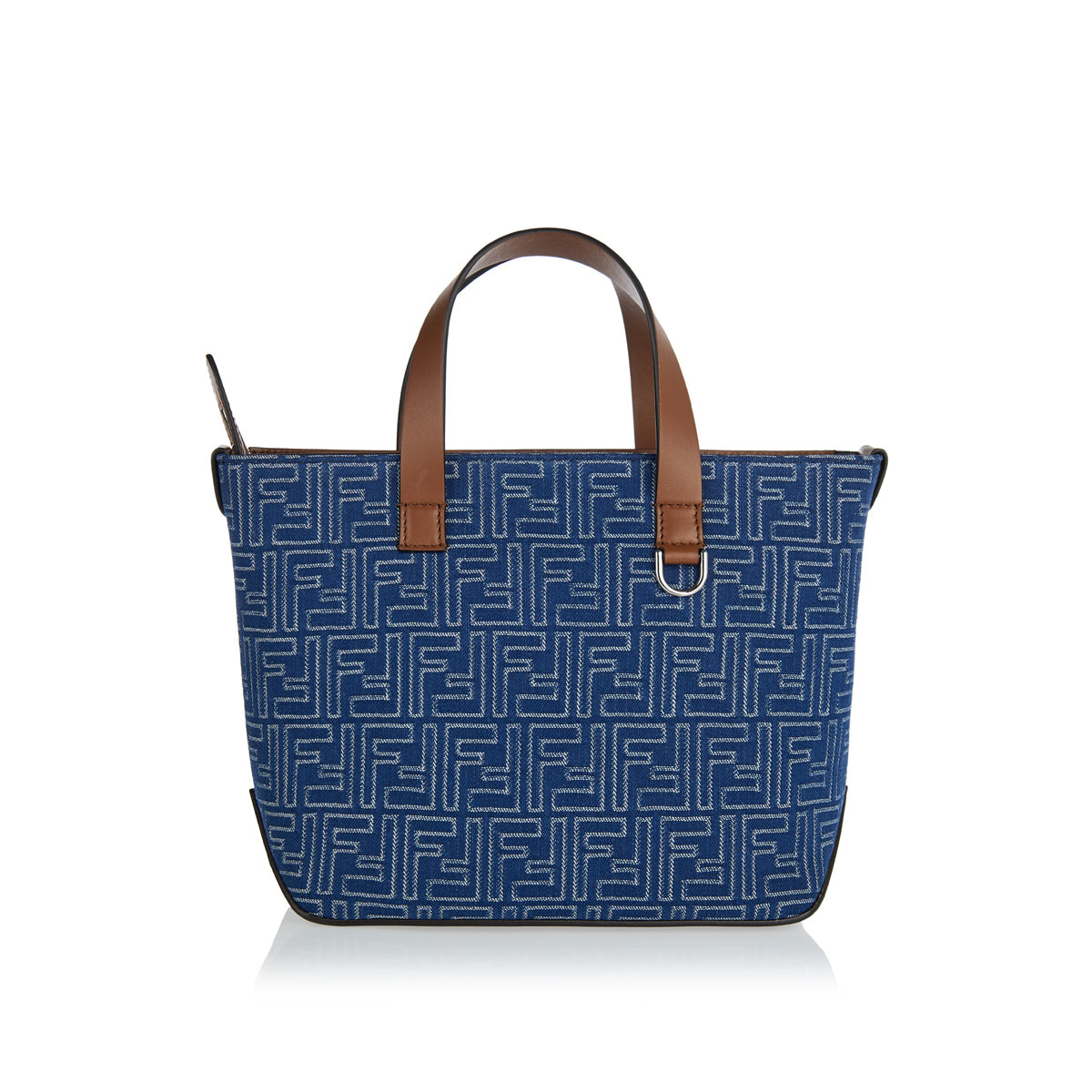 FENDI FF jacquard zip-up small tote bag – Luisa World