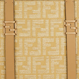 Summer Tote raffia FF jacquard tote