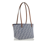 Roll FF jacquard reversible small tote