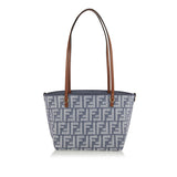Roll FF jacquard reversible small tote