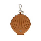 Shell leather charm