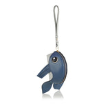 Fish-shaped leather toiletry case