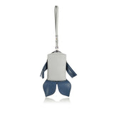 Fish-shaped leather toiletry case