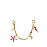 fold metal charm chain