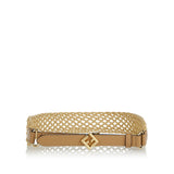 FF Diamonds leather belt