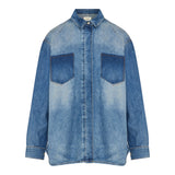 Charlotte oversized denim shirt
