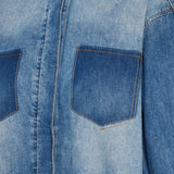 Charlotte oversized denim shirt