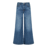 Ms. Fonda high‑rise wide‑leg jeans
