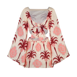 Wave After Wave cutout mini dress