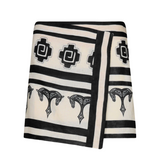 Roots wrap-effect mini skirt