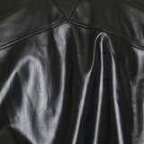 Smooth leather jacket