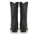 Leather knee-high boots