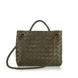 Andiamo small Intrecciato tote bag