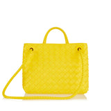 Andiamo small leather tote bag