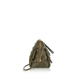 Intrecciato Concert leather pouch