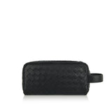 Intrecciato travel pouch