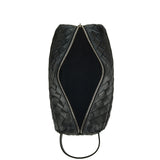 Intrecciato travel pouch