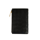 Intrecciato medium bi-fold wallet