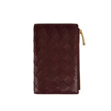 Intrecciato medium bi-fold wallet