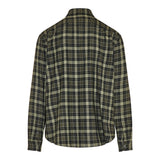 Wool blend relaxed shirt