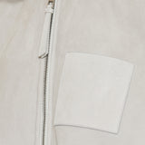 Hooded shearling vest