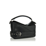 Puzzle biker large leather bag