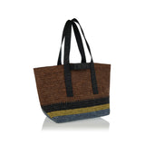 Loewe Fold raffia shopper