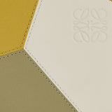 Puzzle leather cardholder