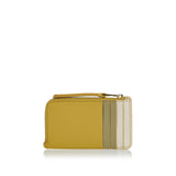 Puzzle leather cardholder