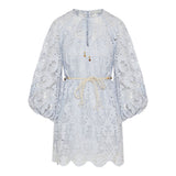 Coco lace tunic mini dress