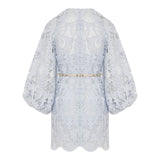 Coco lace tunic mini dress