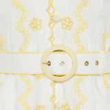 Lucky embroidered midi dress