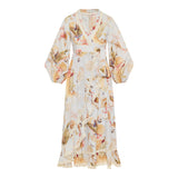 Ascension frill midi dress