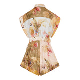 Ascension cuffed playsuit