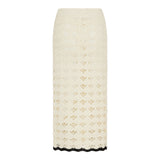 Rhiannon crochet midi skirt