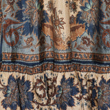 Ascension tiered midi skirt